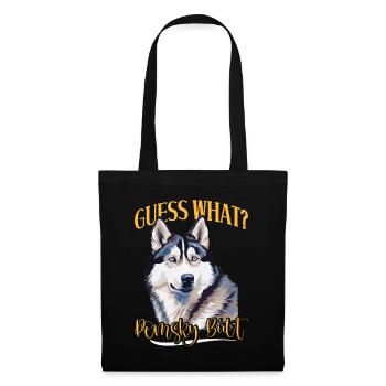Dog saying dog dog - Tote Bag - black - Front