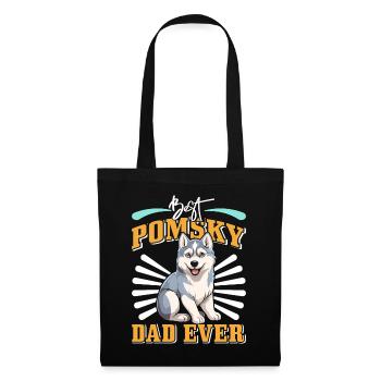 Dog saying dog dog - Tote Bag - black - Front