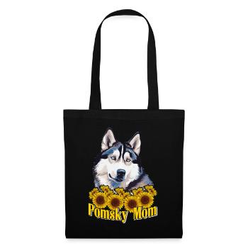 Dog saying dog dog - Tote Bag - black - Front