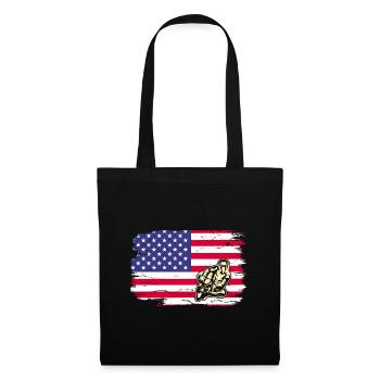 Pocketbike, Pocket Bike, moto - Sac en tissu - noir - Devant