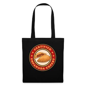 Empanada Dumpling Empanadas Cadeaux - Sac en tissu - noir - Devant