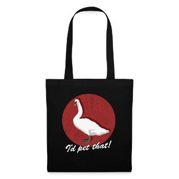 Swan Swans Swan Lover Gift - Tote Bag - black - Front