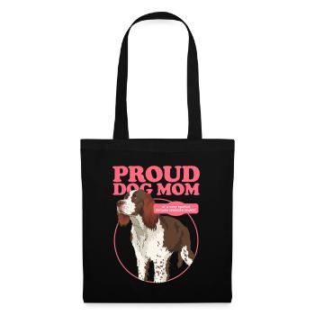 English Springer Spaniel Mom Dog Mom Gift - Tote Bag - black - Front