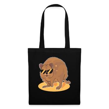 Quokka Short-tailed Kangaroos Gift - Tote Bag - black - Front