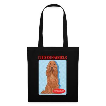 Cocker Spaniel Cocker Spaniel Dog Gift - Tote Bag - black - Front