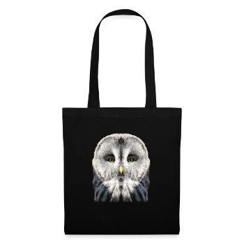 owl - Tote Bag - black - Front