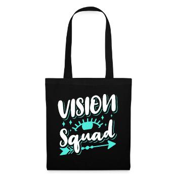 Eye Doctor Eyeglasses Optometrist Vision Squad - Tote Bag - black - Front
