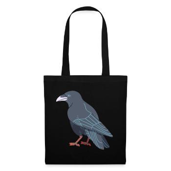 Carrion crow - Tote Bag - black - Front