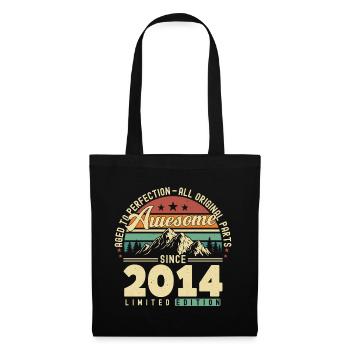 Génial depuis 2014 - Sac en tissu - noir - Devant