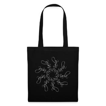 Marla Name Name Mandala - Tote Bag - black - Front