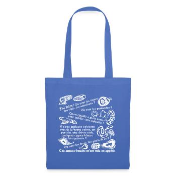 Visitors - I'm hungry - Tote Bag - light blue - Front
