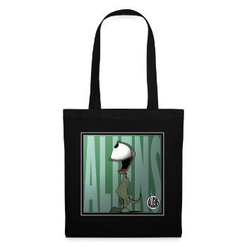ALIENS, out of this world - Tote Bag - black - Front