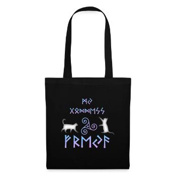 Viking design - Freya - Tote Bag - black - Front