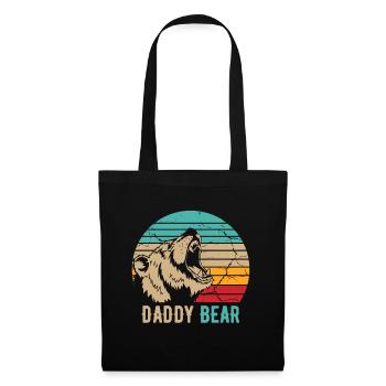 Daddy Bear - Tote Bag - black - Front