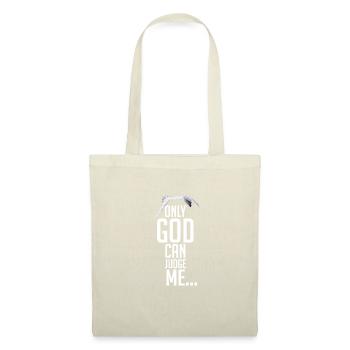 Pac Rap Rapper Biggie Only God hip hop oldschool - Stoffbeutel - Natur - Vorne