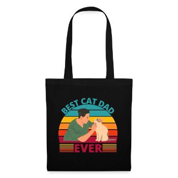 Best Cat Dad Ever - gift for cat lovers - Tote Bag - black - Front