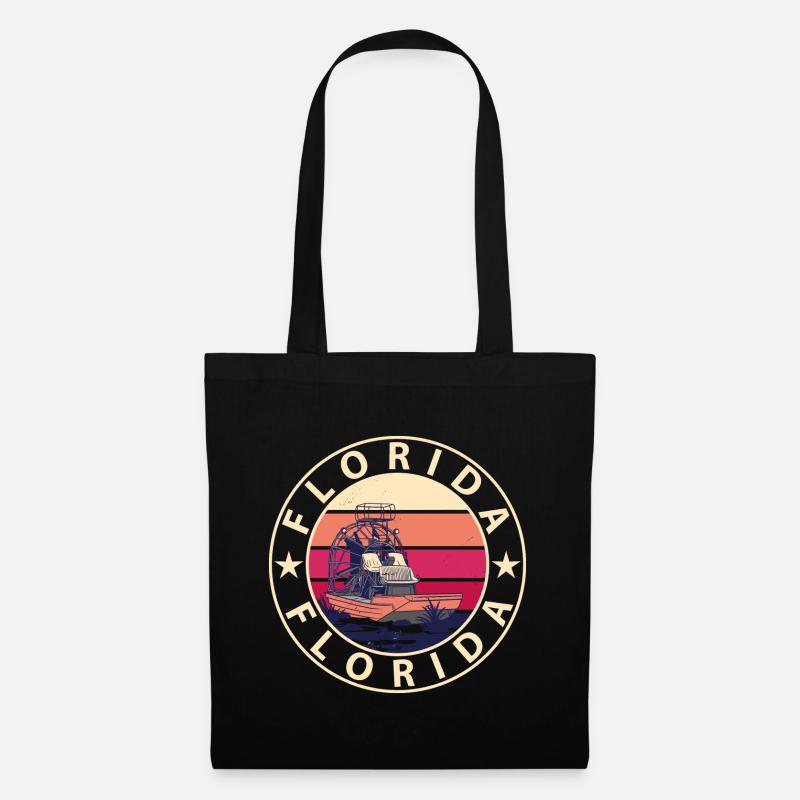 Florida Everglades - Tote Bag - black