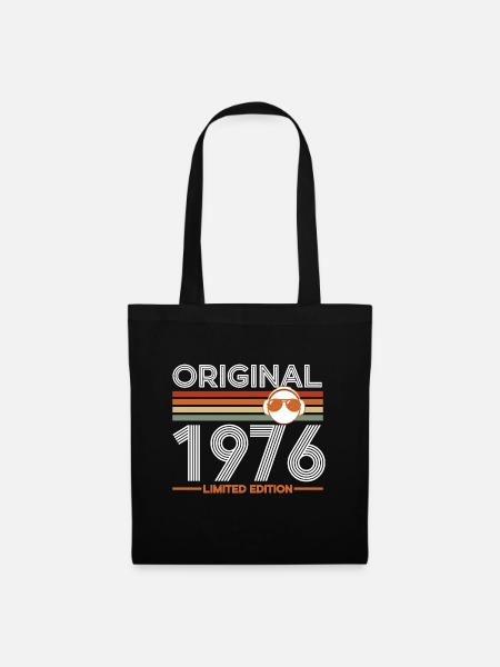 1976 - Sac en tissu - noir