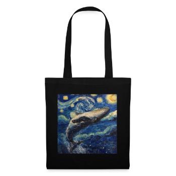 Wal Fisch Van Gogh - Stoffbeutel - Schwarz - Vorne