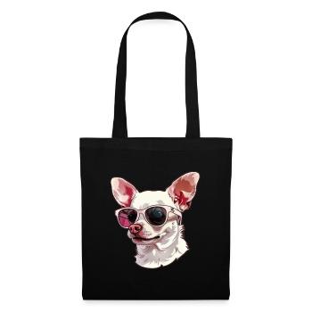 Chihuahua, dog, sunglasses, summer - Tote Bag - black - Front