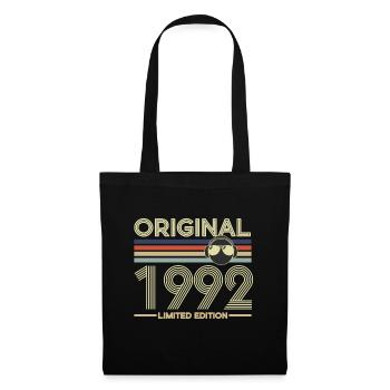 1992 - Stoffbeutel - Schwarz - Vorne