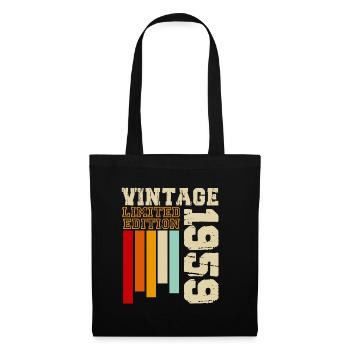 1959 - Sac en tissu - noir - Devant