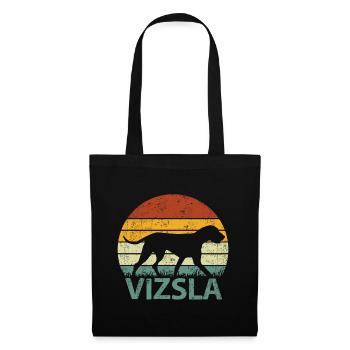 Magyar Vizsla Dog Retro Vintage - Tote Bag - black - Front