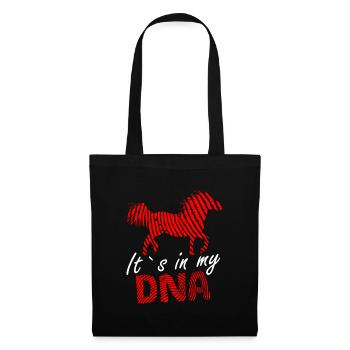 Noriker Horse C’est dans mon ADN Dire drôle - Sac en tissu - noir - Devant