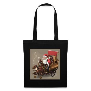 Merry Coffee Bean Christmas - Tote Bag - black - Front