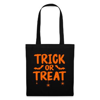 Trick or treat - Tote Bag - black - Front