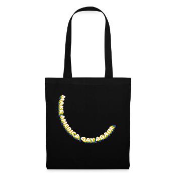 America Round - Tote Bag - black - Front