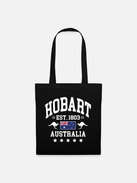 Hobart - Stoffbeutel - Schwarz