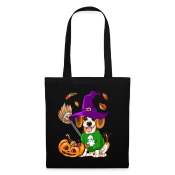 Déguisement d'Halloween Trick Or Treat Beagle Dog - Sac en tissu - noir - Devant