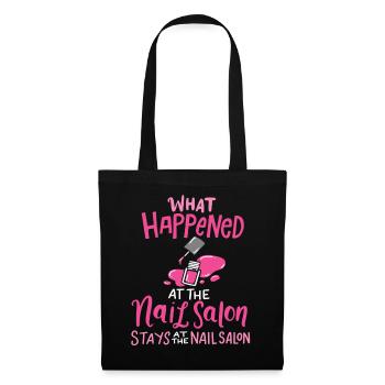 Nail designer nails designer nails nail salon - Tote Bag - black - Front