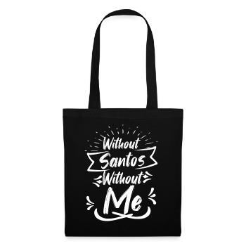 Nom de Santos - Sac en tissu - noir - Devant
