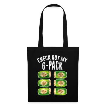 Check out my six pack beer design for a beer - Tote Bag - black - Front