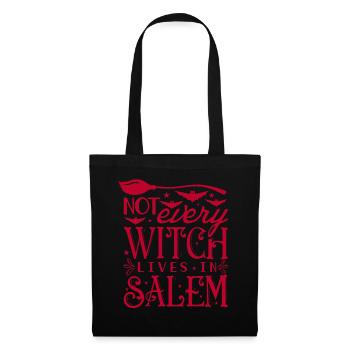 Not every witch lives in salem - Halloween - Tote Bag - black - Front