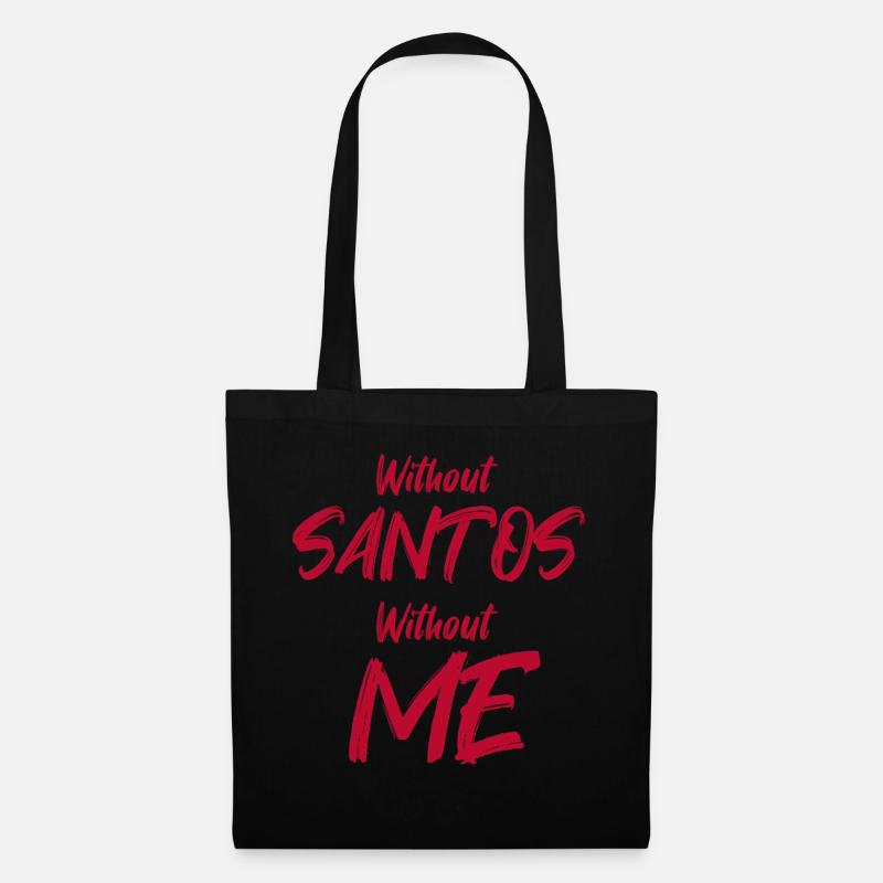 Santos - Stoffbeutel - Schwarz