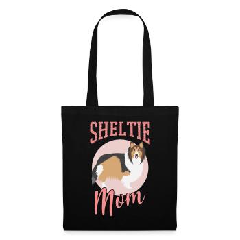 Shetland Sheltie Owner Gift - Tote Bag - black - Front