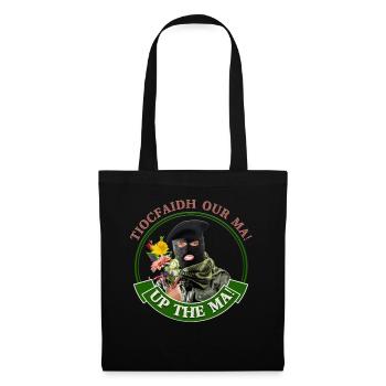 Jusqu’à la ma drôle irlandais rebelle Mères cadeau de jour - Sac en tissu - noir - Devant