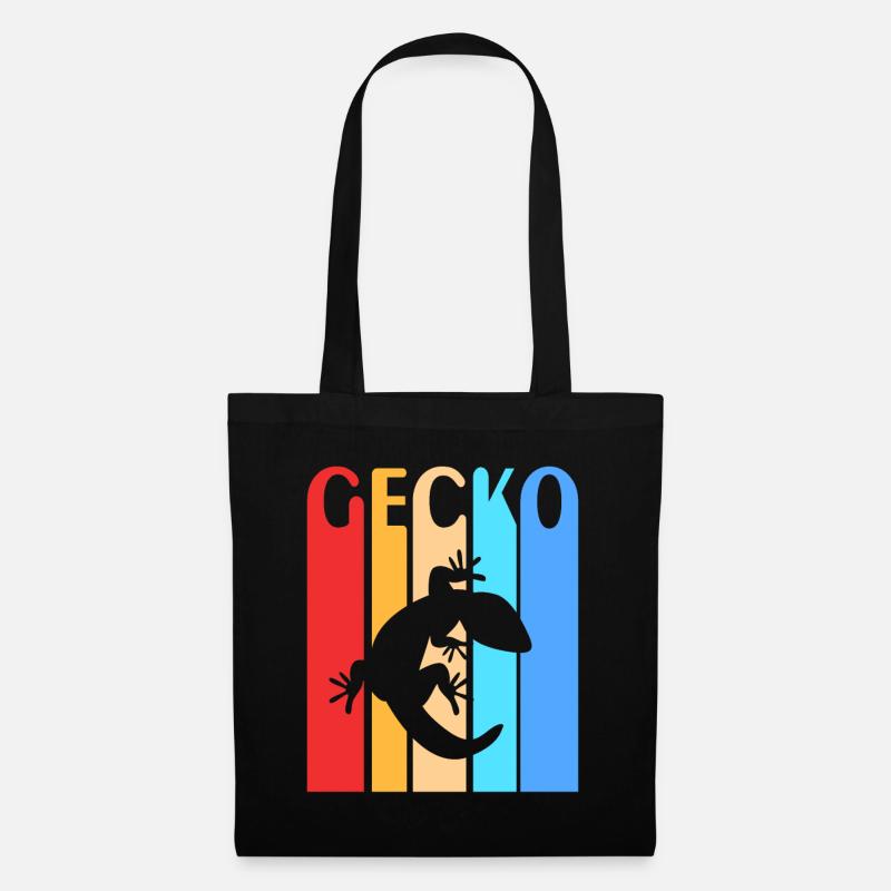 gecko - Tote Bag - black