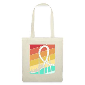 Montagnes russes - Sac en tissu - nature - Devant
