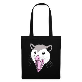opossum - Tote Bag - black - Front