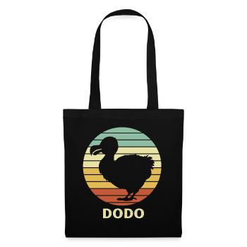 Dodo - Stoffbeutel - Schwarz - Vorne