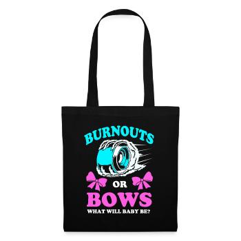 Grossesse du genre Reveal - Sac en tissu - noir - Devant