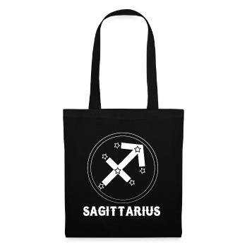 Zodiac Sagittarius - Tote Bag - black - Front