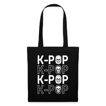K-Pop Kpop - Sac en tissu - noir - Devant
