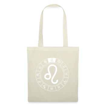 Signe du lion - Sac en tissu - nature - Devant