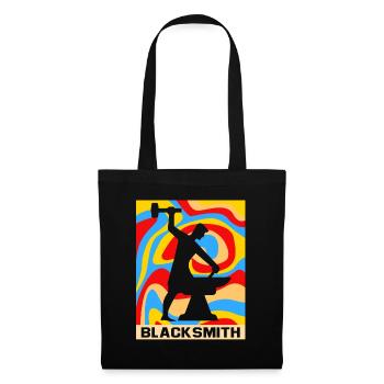 Anvil blacksmithing - Tote Bag - black - Front