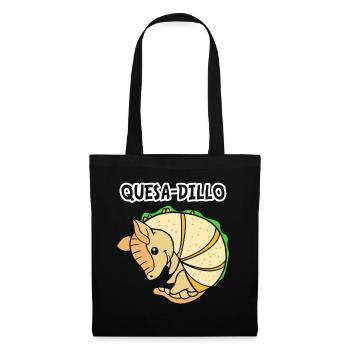 Armadillo Quesadilla Taco - Tote Bag - black - Front